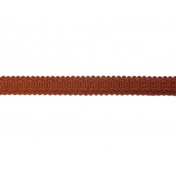 Scroll Gimp Braid - Rich Terracotta