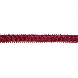 Scroll Gimp Braid - Vivid Burgandy