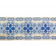 Clover Braid 8cm - Sky & Blue Mist