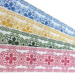 Clover Braid Embellishment Trim - 80mm