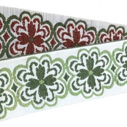 Clover Braid Embellishment Trim - 50mm