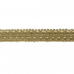 Scroll Gimp Braid - Khaki
