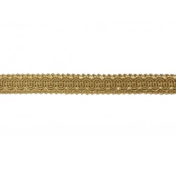 Scroll Gimp Braid - Pale Gold