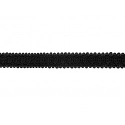 Scroll Gimp Braid - Black