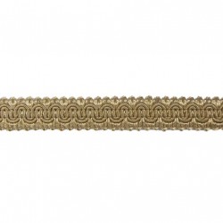 Scroll Gimp Braid - Sand