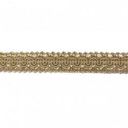 Scroll Gimp Braid - Champagne