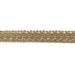 Scroll Gimp Braid - Champagne