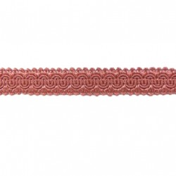 Scroll Gimp Braid - Tango Pink