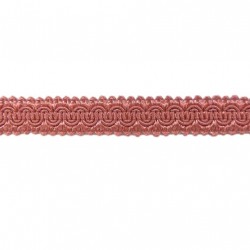 Scroll Gimp Braid - Tango Pink