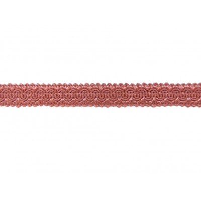 Scroll Gimp Braid - Tango Pink