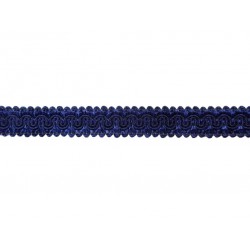 Scroll Gimp Braid - French Navy Blue