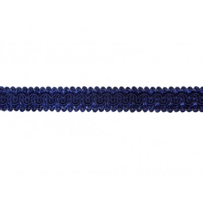 Scroll Gimp Braid - French Navy Blue