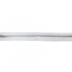 Flanged Cord - White
