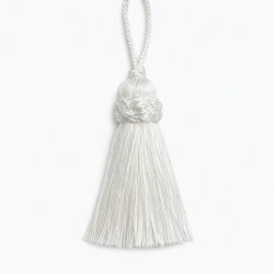 Decorative Tassel - White