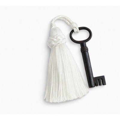 Decorative Tassel - White