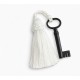 Decorative Tassel - White