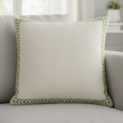 Decorative Braid Trim - Diamond Pattern - Green Tones