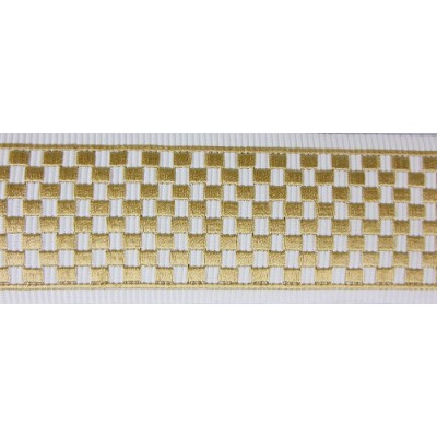 Decorative Border - Geometric Pattern Gold