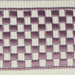 Decorative Border - Geometric Pattern Lilac