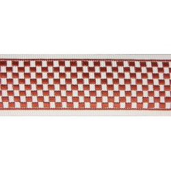Decorative Border - Geometric Pattern Paprika