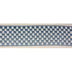 Decorative Border - Geometric Pattern Slate Blue