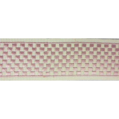 Decorative Border - Geometric Pattern Pink