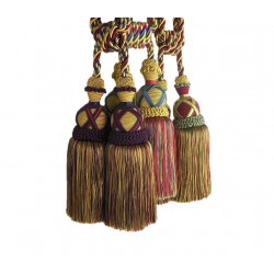 Double Tassel Tieback - 5 Colours