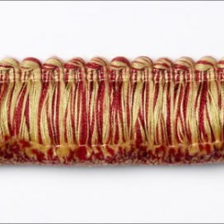 Fringe for Cushions - Red & Gold