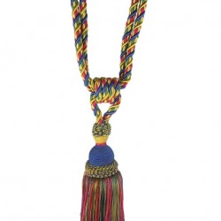 Single Tassel Tieback - Carnival