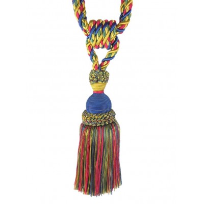 Single Tassel Tieback - Carnival