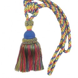 Single Tassel Tieback - Carnival