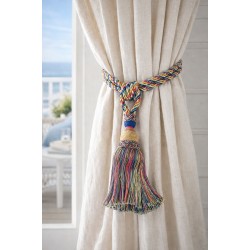 Single Tassel Tieback - Carnival