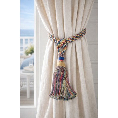 Single Tassel Tieback - Carnival