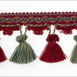 Tassel Fringe 65mm - 6 Colours