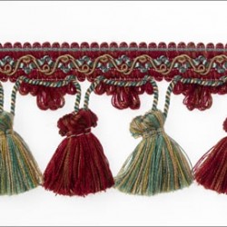 Soft Furnishing Tassel Fringe - Terracotta