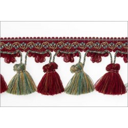 Soft Furnishing Tassel Fringe - Terracotta
