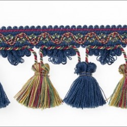 Soft Furnishing Tassel Fringe - Carnival