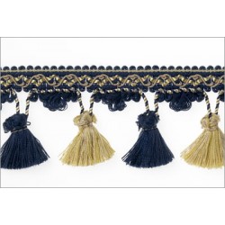Soft Furnishing Tassel Fringe - Moonlight
