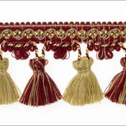 Soft Furnishing Tassel Fringe - Camelot