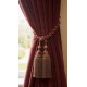 Curtain & Drapery Tassel Tieback - Burgundy, Green, Blue & Gold Mix