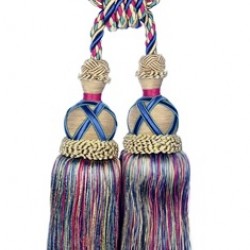 Double Tassel Tieback - Carnival