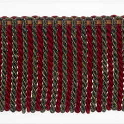 Bullion Fringe - Garnet