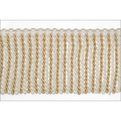 Bullion Fringe - White Dove