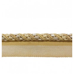 5mm Lip Cord Trim - Warm Beige