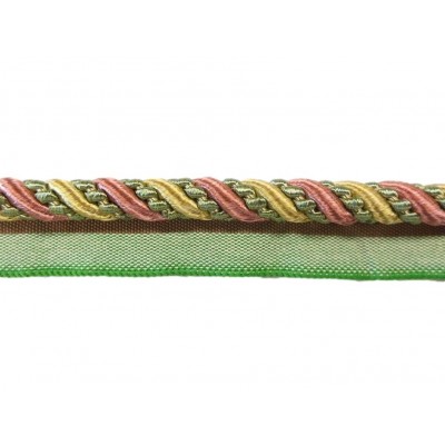 10mm Lip Cord Trim - Carnival