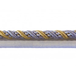 10mm Lip Cord Trim - Jacaranda