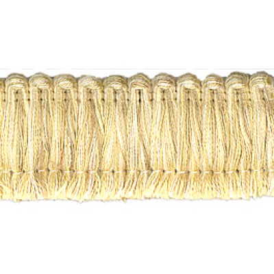 Brush/Cut Fringe - Warm Beige