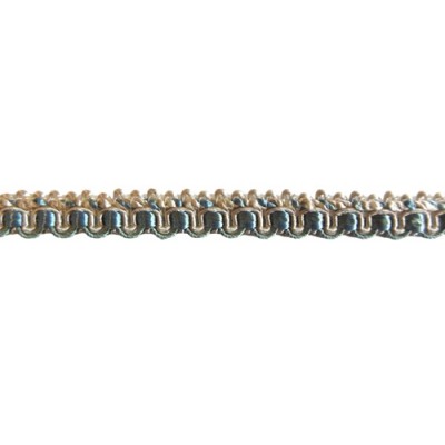  Gimp Braid - Teal & Oyster