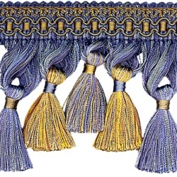 Tassel Fringe - Jacaranda