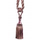 Curtain Tassel Tieback - Aubergine Avocado